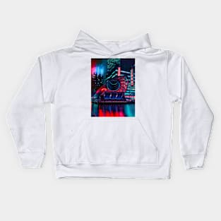 Neon City Kids Hoodie